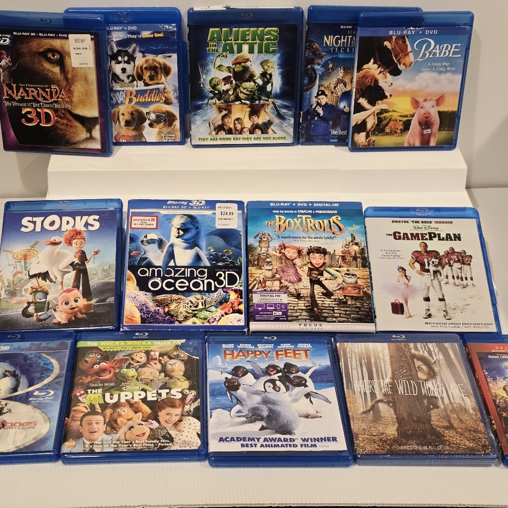 Kids Classic Blu-ray Animated Movie Collection